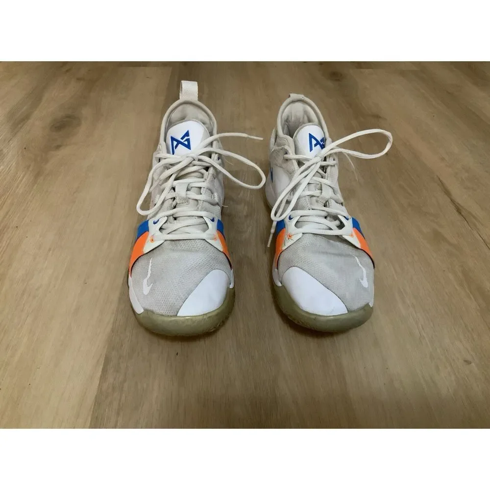 Size 12 - Nike PG 2 The Bait II‎ Colorful White Blue Orange
